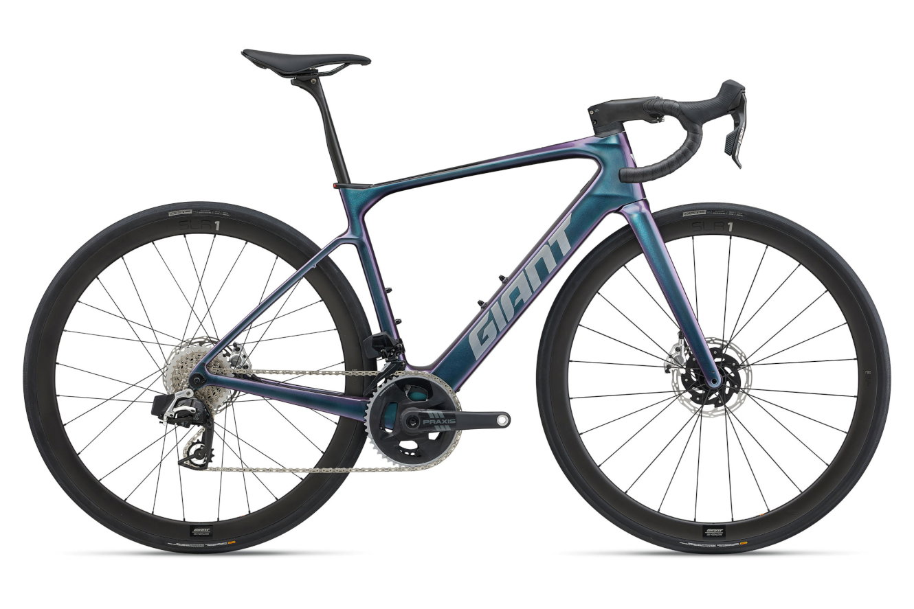 GIANT Defy Advanced E+ Elite 0 Diamant blue dragonfly, ML | (28")