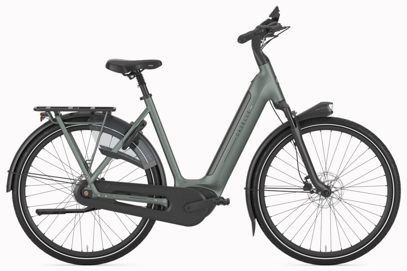 Gazelle Arroyo C8+ Elite 600 RT Low-Step twilight green, 53 cm | M | (28")