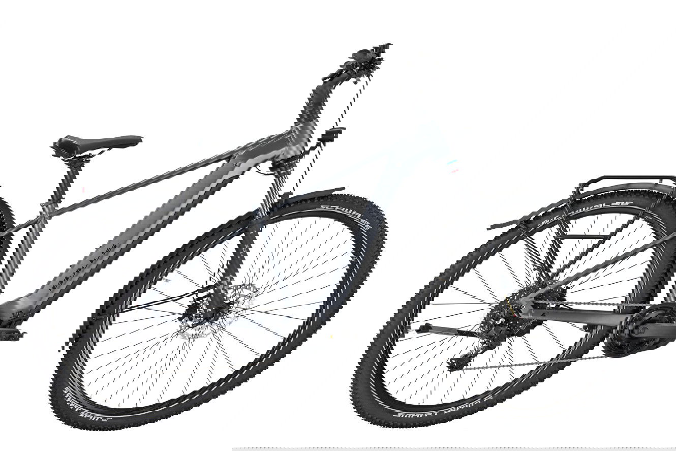 BULLS ICONIC EVO 1 800 Diamant dark chrome silver matte, M | (29")