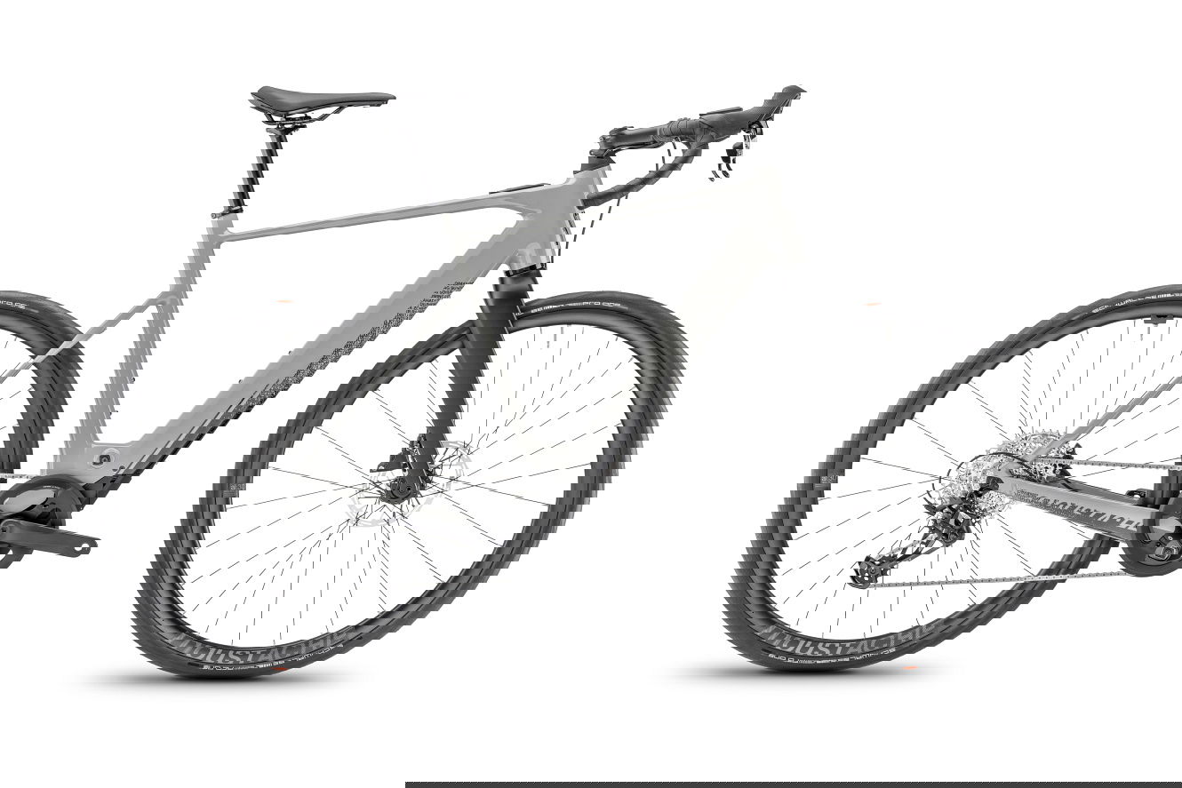 Moustache Dimanche 28.4 Diamant kieselsteingrau glänzend, 50 cm | M | (28")