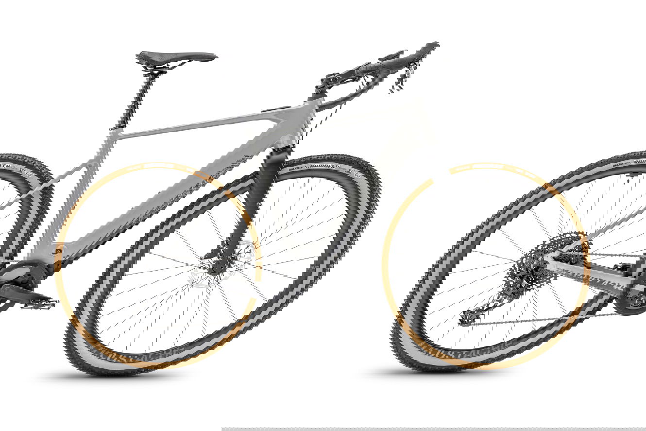 Moustache Dimanche 29.4 Diamant kieselsteingrau glänzend, 50 cm | M | (29")