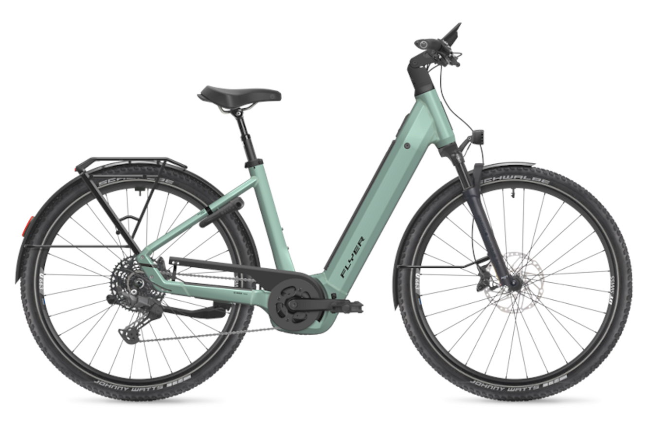 FLYER Gotour 7.12 XC Wave green shading gloss, S | (29")