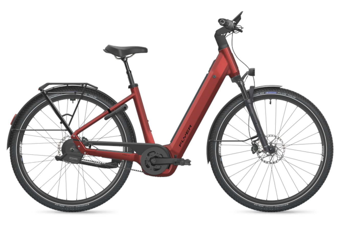 FLYER Gotour 7.23 Wave jaspis red gloss, XL | (29")