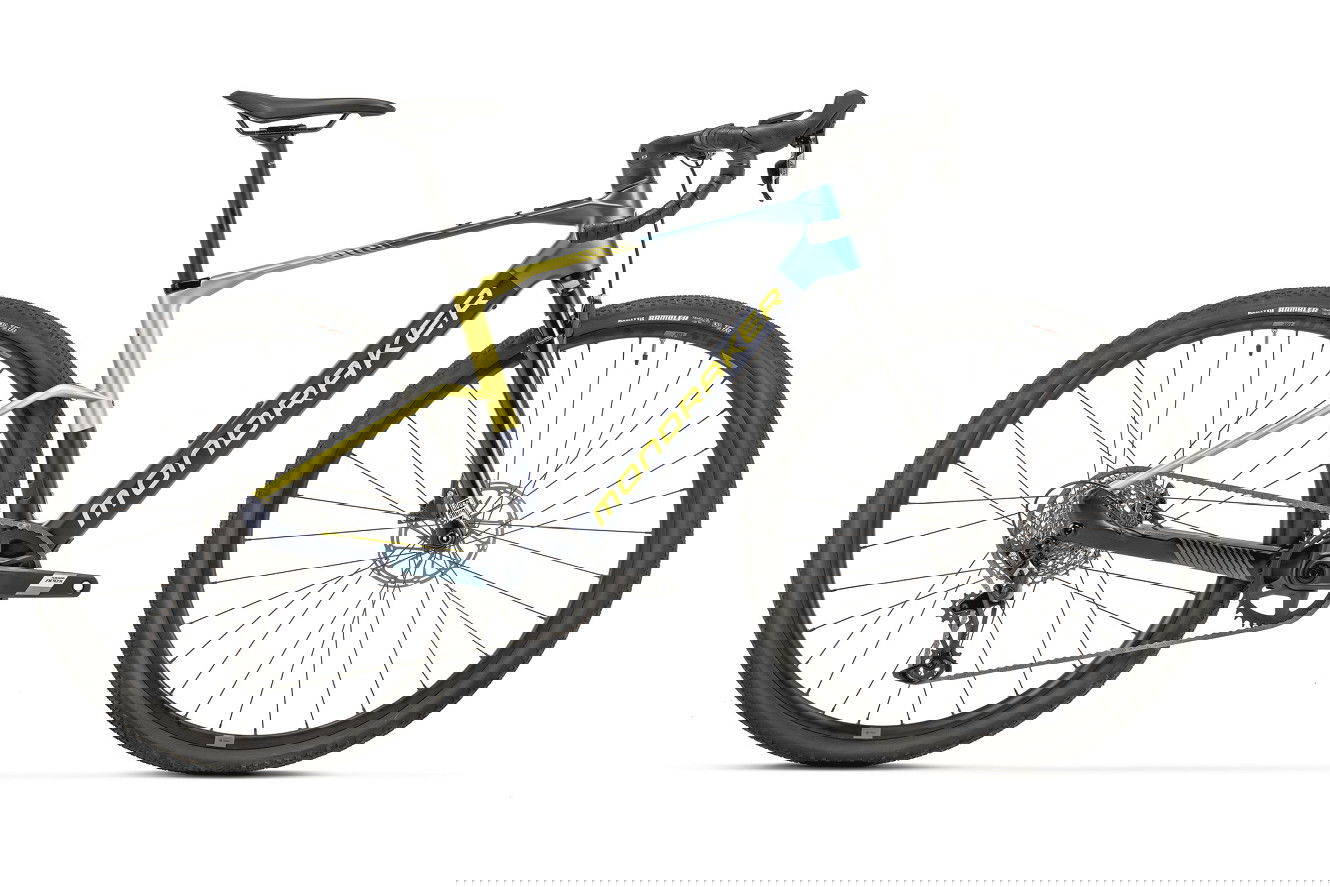 Mondraker DUSTY R Diamant blue/yellow/green, L | (28")