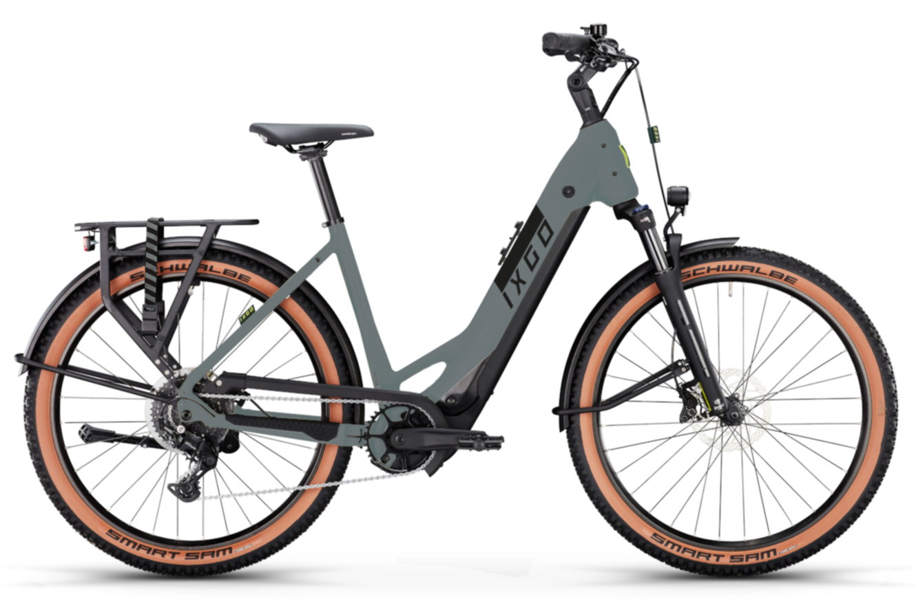 IXGO MT-E TWO Wave cool grey, 48 cm | (27,5")