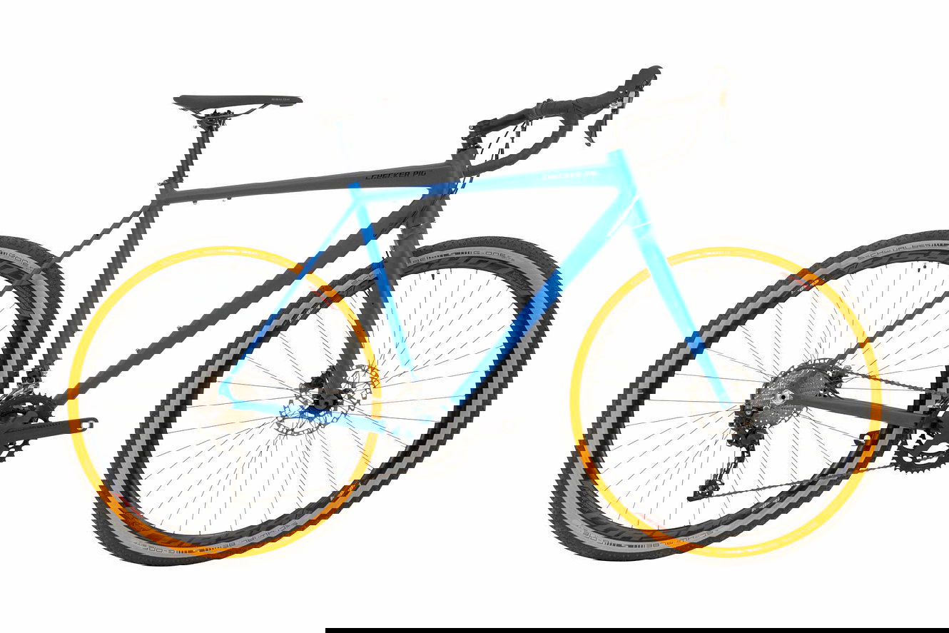 Checker Pig Gravel Pig Diamant blau, 58 cm | (28")