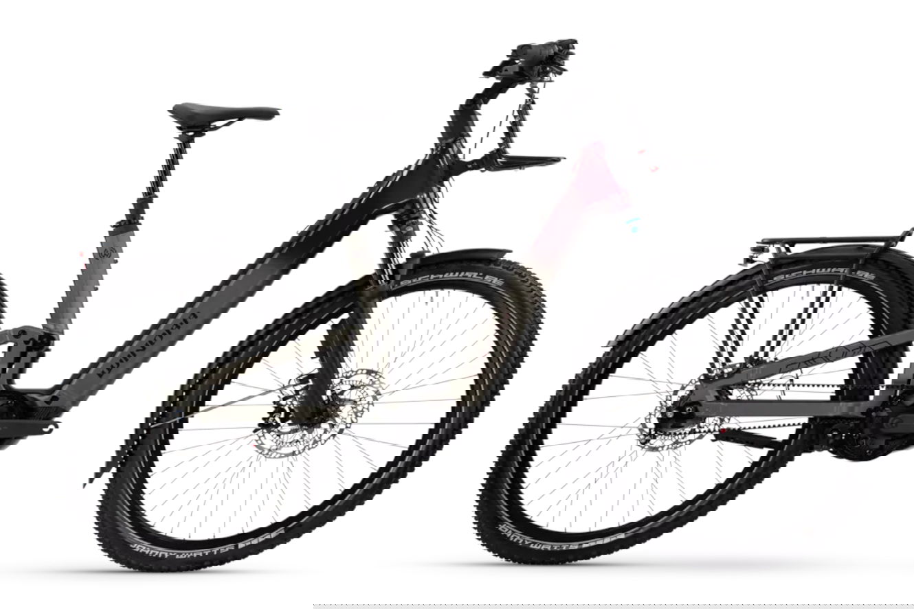 Winora Sinus FS R5f Pro Low sand/deep red glänzend, 44 cm | (27,5")