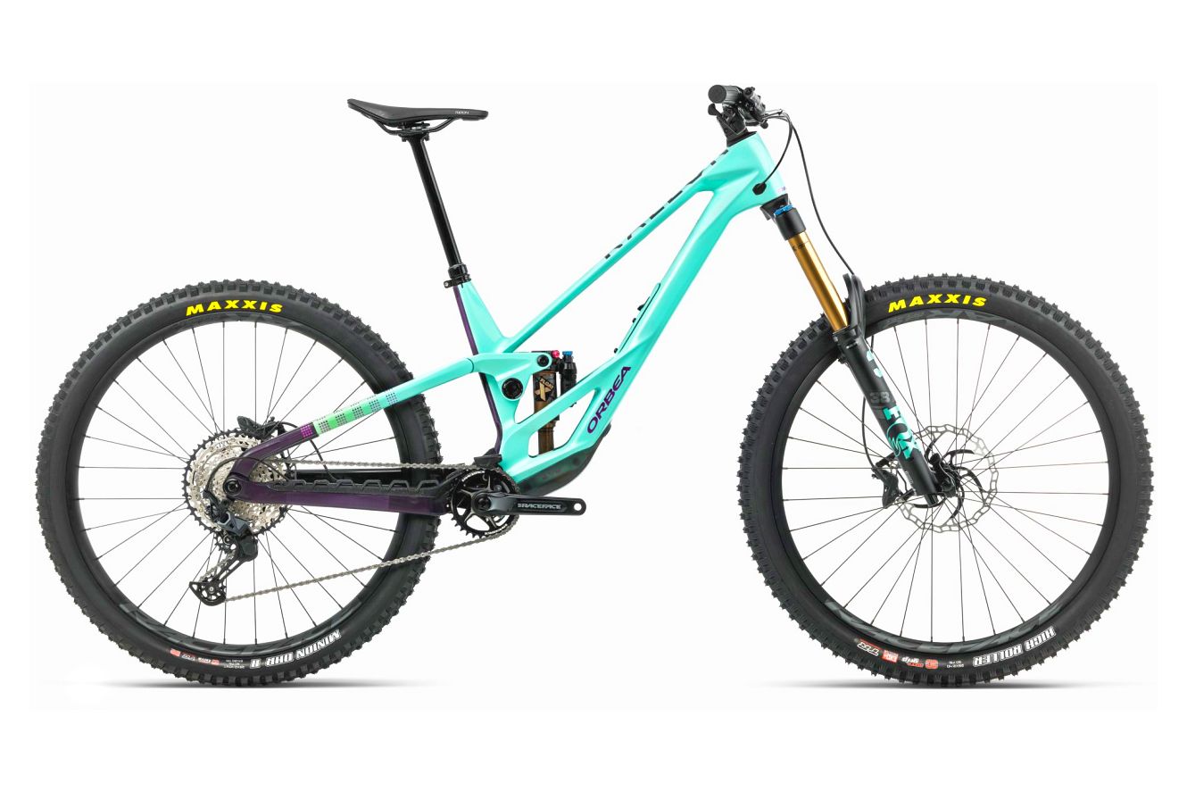 Orbea RALLON E10 Diamant aloha green - fantasy purple carbon view (gloss), M | (29/27,5")