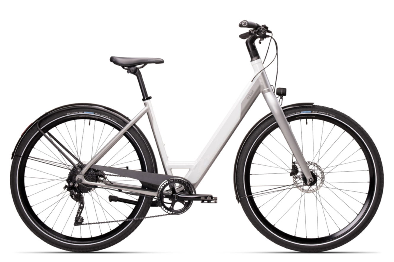 Coboc Kallio RGD Tiefeinsteiger cloud white - neo silver, gloss, 46 cm | S | (28")