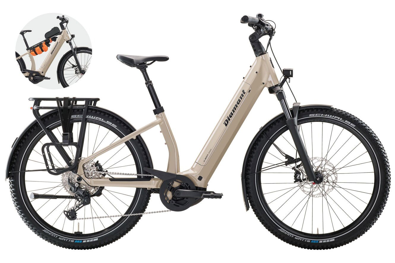 Diamant Suvea Trip Plus 800 Wave lehmbeige, S-M | (27,5")