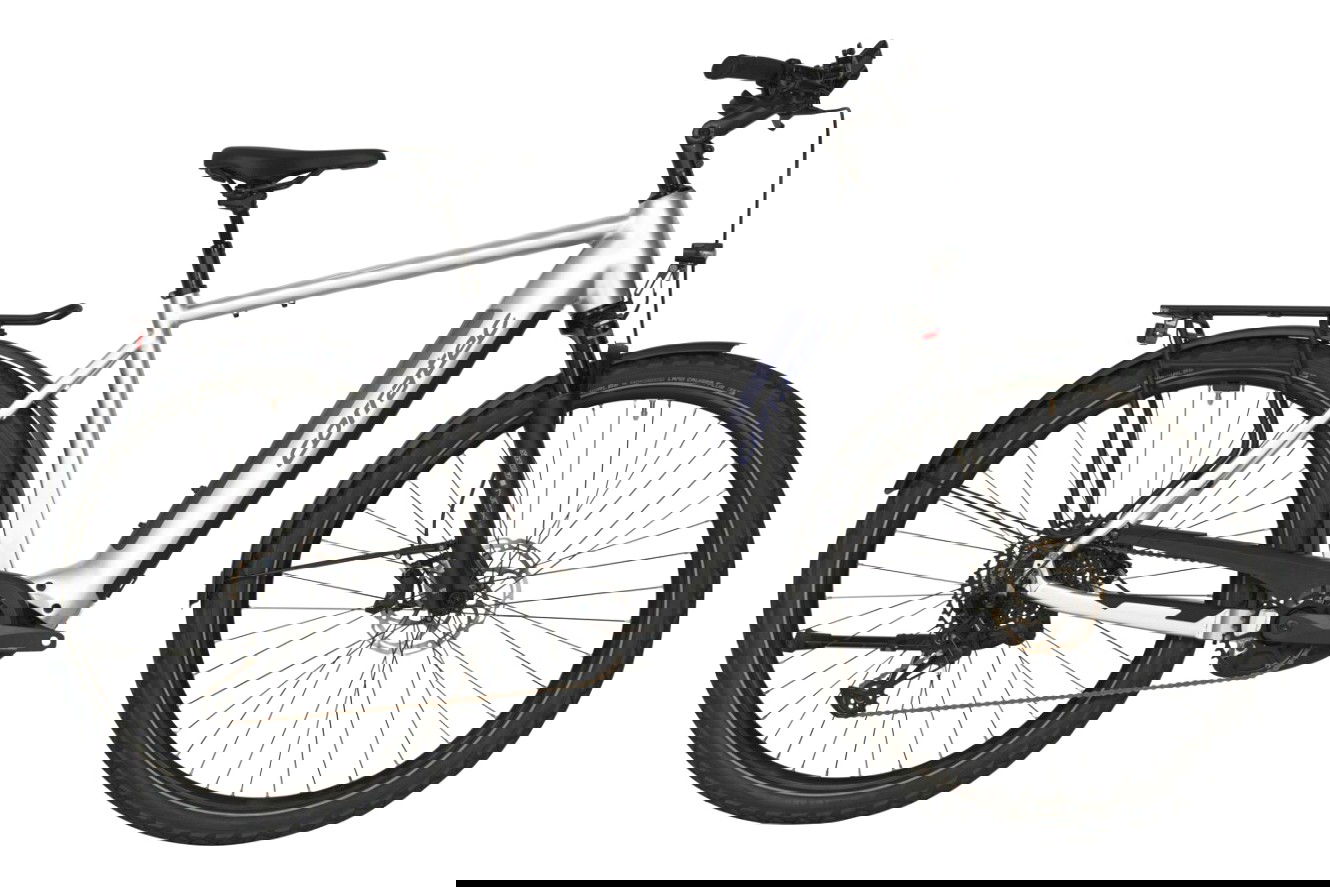 Corratec E-Power Trekking 28 CX8 Gent Diamant white, dark grey, black, L | (28")