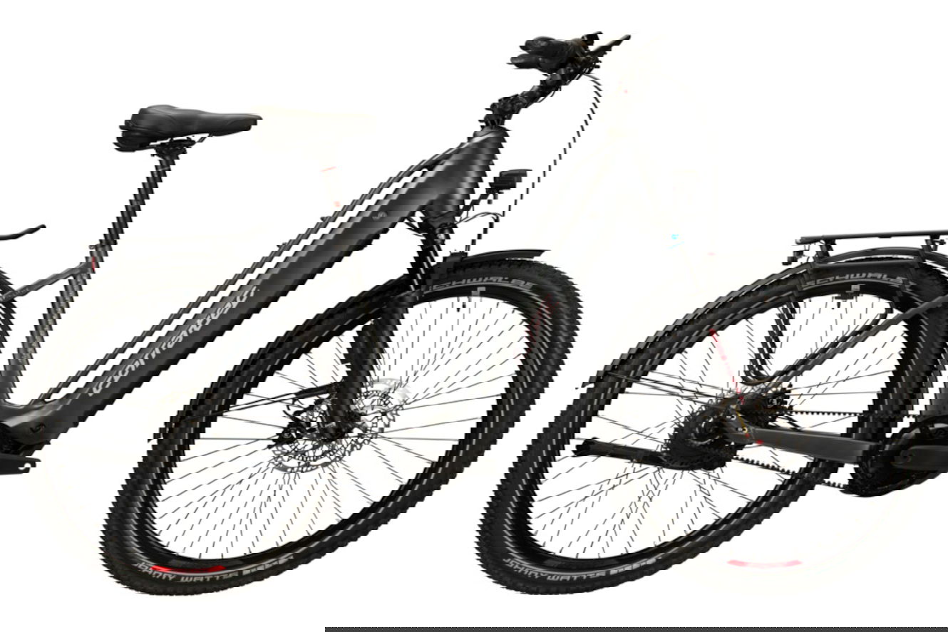 Corratec Life CX8 Belt Wave dark grey / silver / red, 47 cm | (27,5")