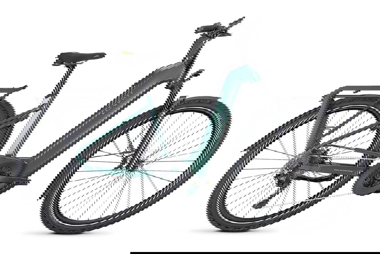 Kalkhoff ENDEAVOUR 5+ ADVANCE Wave techgreen / diamondblack glossy, 53 cm | L | (29")