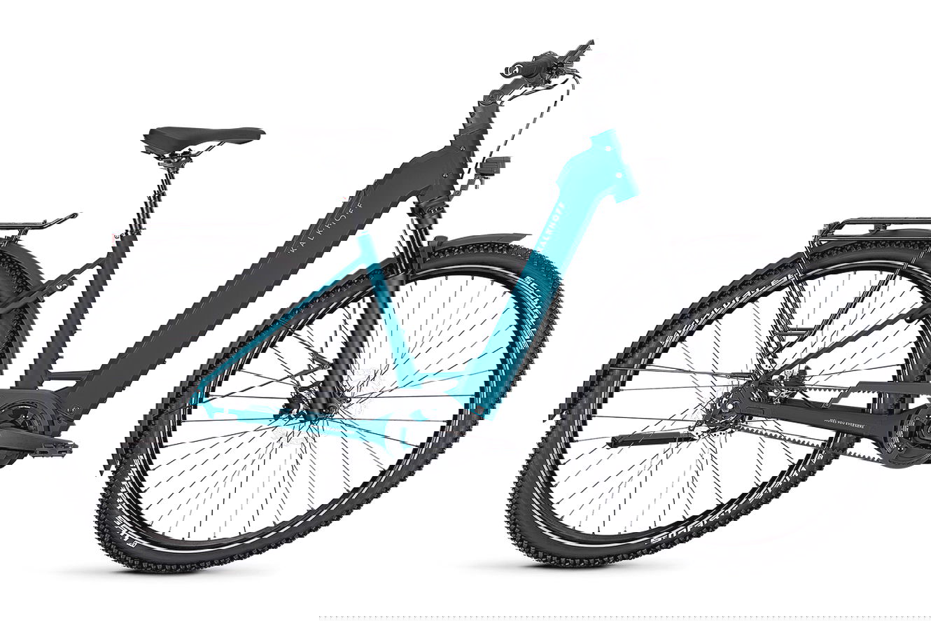 Kalkhoff ENTICE 3 EXCITE BELT Wave darksprings matt, 48 cm | M | (29")