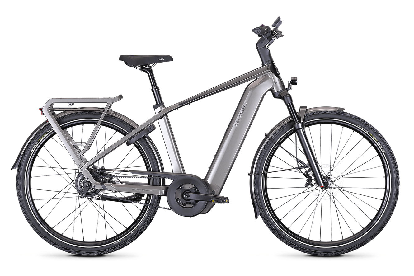 Kalkhoff IMAGE 5+ ADVANCE BLX Diamant jetgrey / diamondblack glossy, 63 cm | XXL | (29")