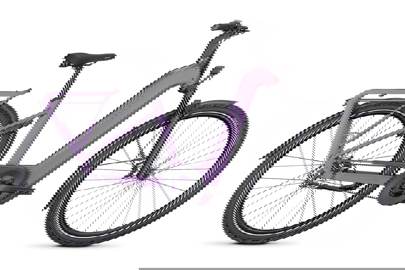 Kalkhoff IMAGE 5+ MOVE RBN Wave midnightplum / diamondblack matt, 43 cm | S | (29")