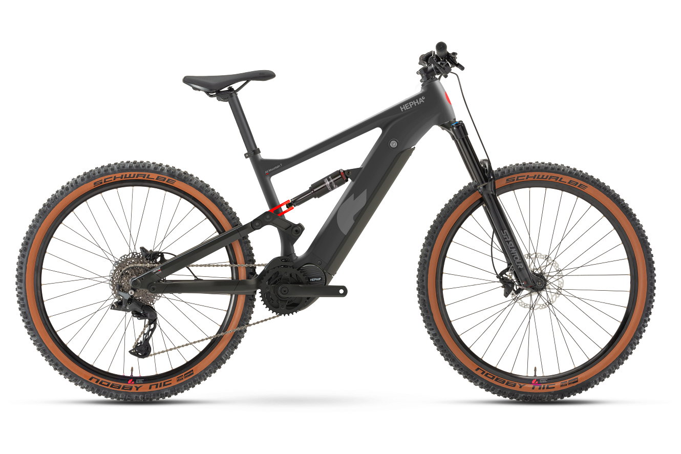 HEPHA All Mountain 7 Alloy Limited High Step black, 44 cm | M | (29")
