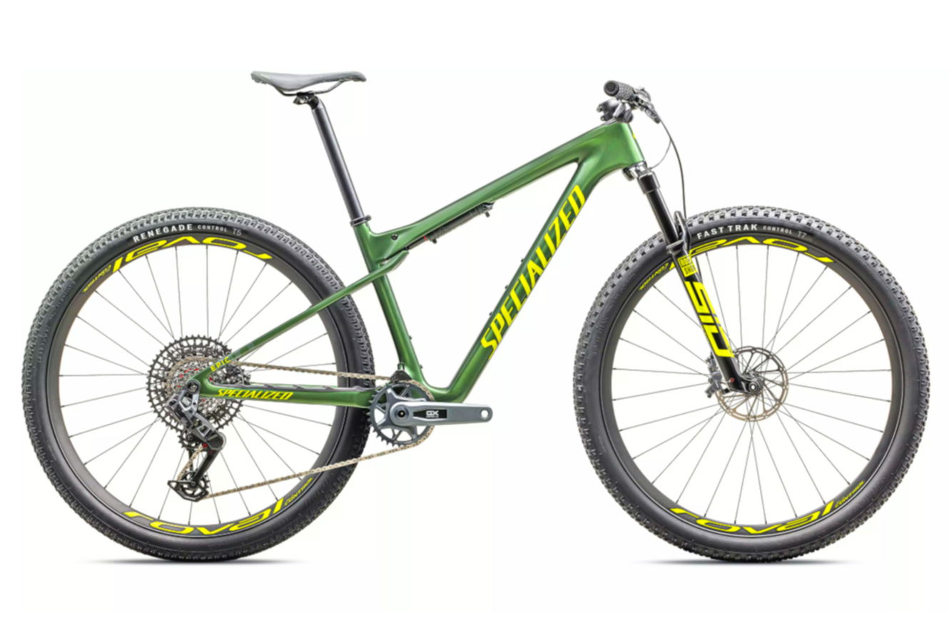 Specialized Epic World Cup Expert Diamant gloss cypress metallic / ion metallic, M | (29")