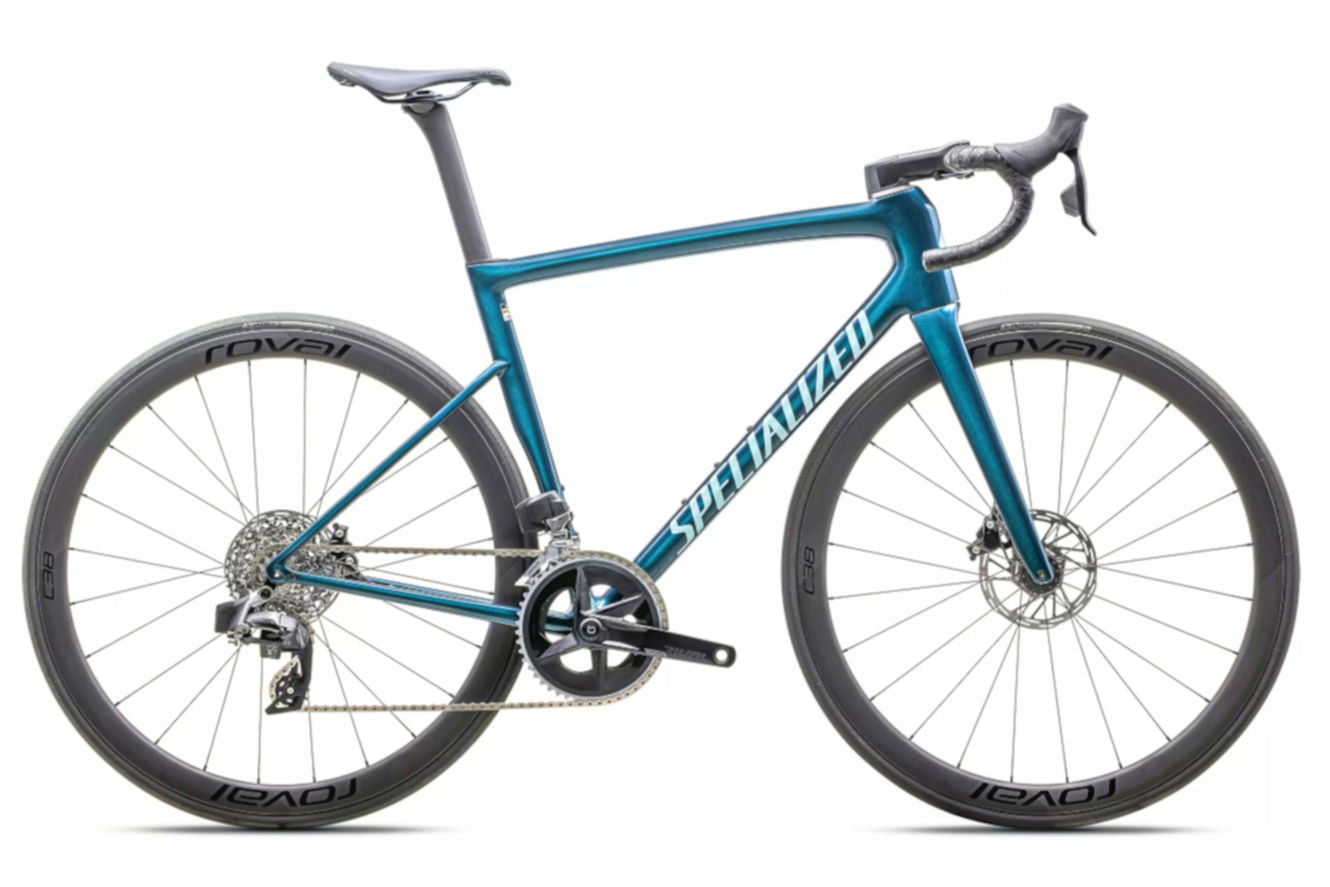 Specialized Tarmac SL8 Expert Diamant gloss deep lake metallic / green pearl over seafoam, 56 cm | (28")