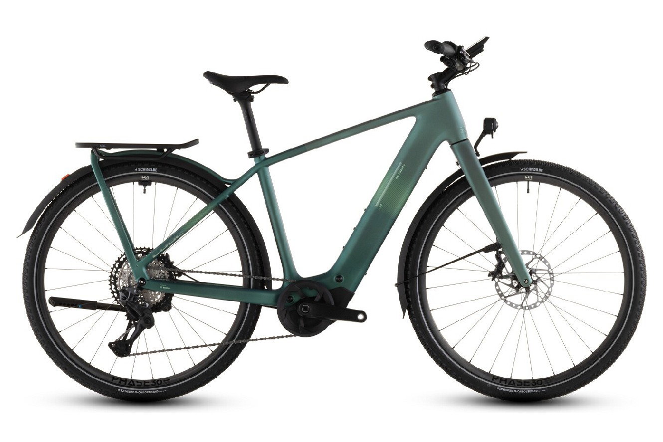 CUBE Kathmandu Hybrid C:62 SLT 400X Diamant seafoam´n´chrome, 50 cm | (28")