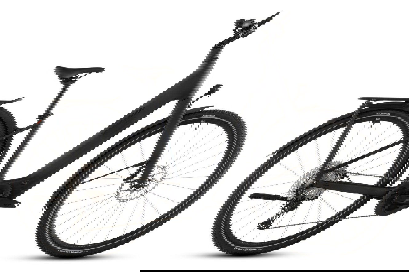 CUBE Kathmandu Hybrid C:62 SLX 400X Wave liquidblack´n´bluedust, 46 cm | (28")