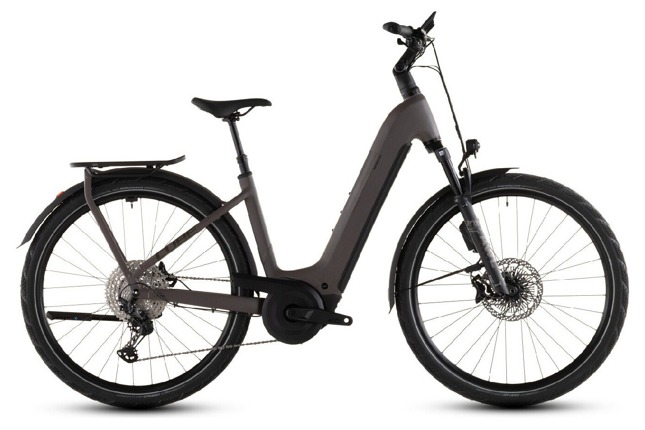 CUBE Kathmandu Hybrid EXC 800 Wave cedar´n´chrome, 46 cm | (28")