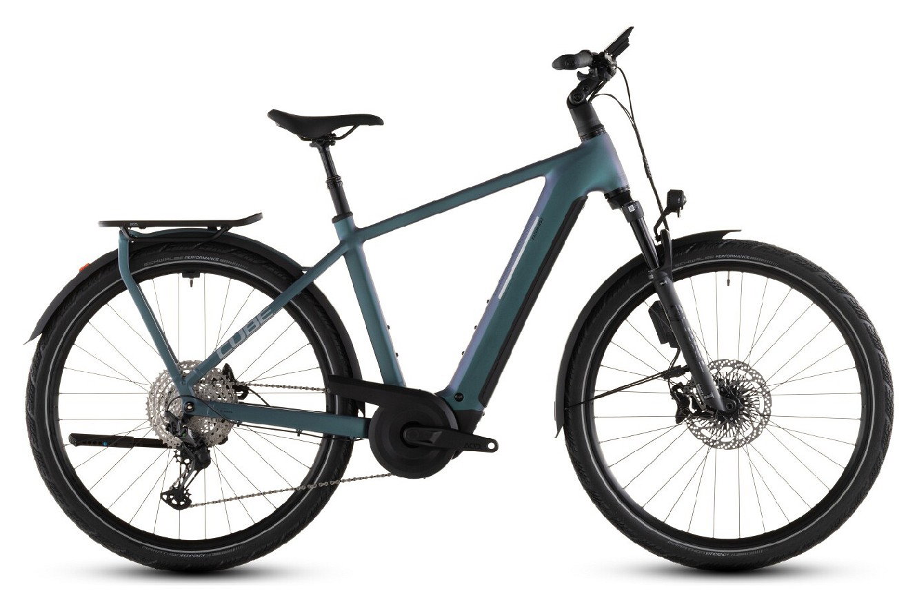 CUBE Kathmandu Hybrid EXC 800 Diamant smaragdgrey´n´prism, 62 cm | (28")