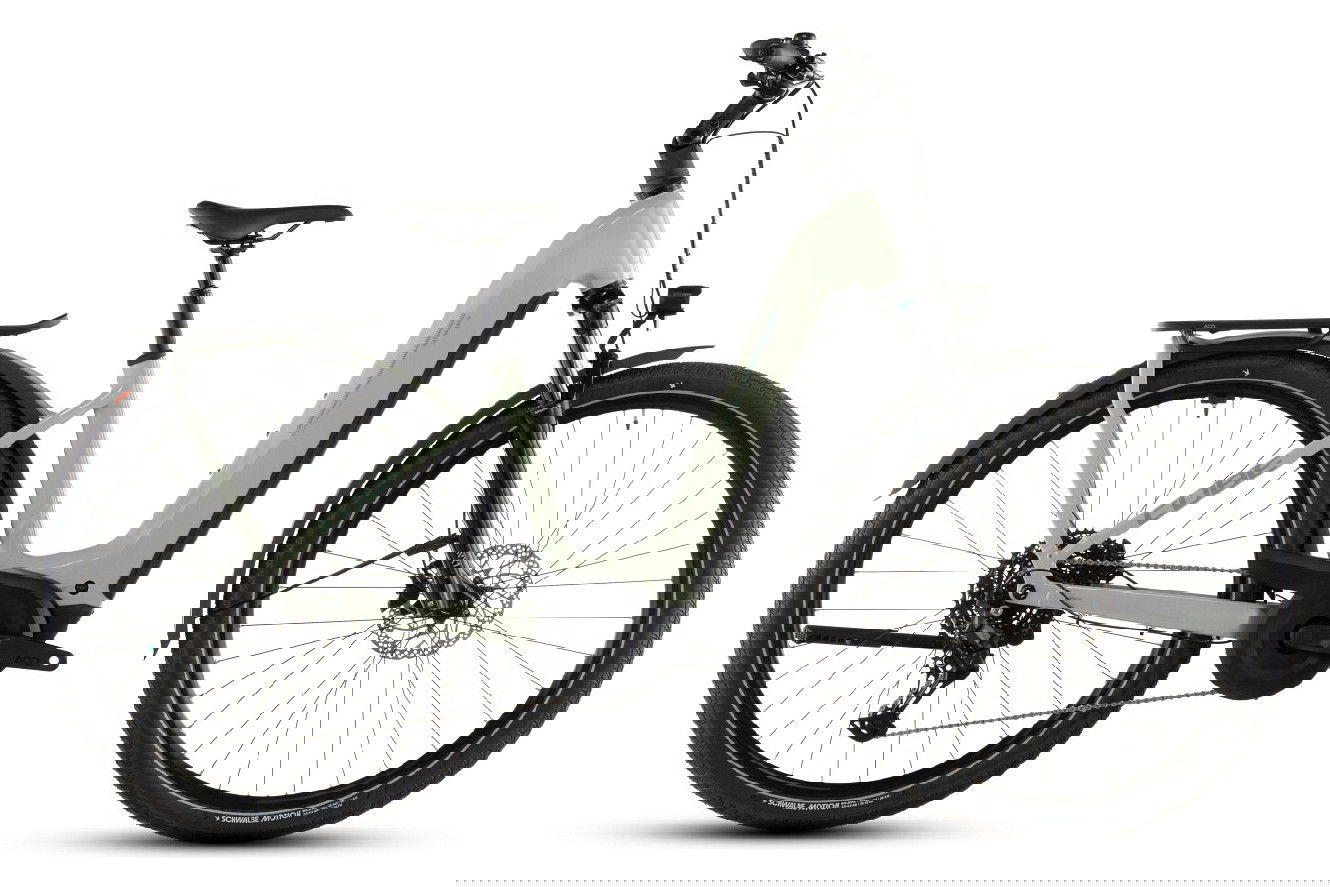 CUBE Kathmandu Hybrid ONE 800 Wave pea´n´green, 50 cm | (28")