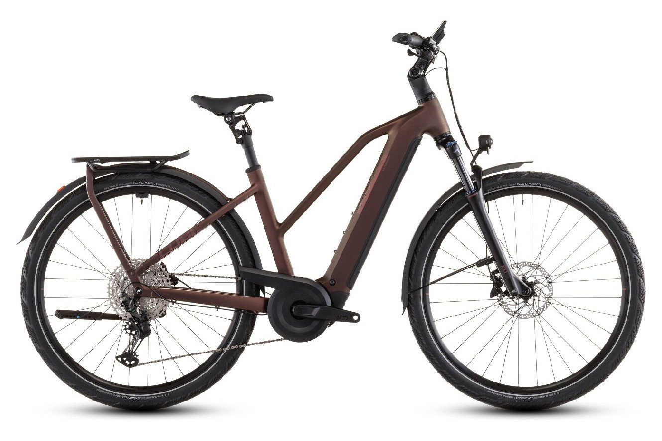 CUBE Kathmandu Hybrid Pro 800 Trapez sunglow´n´chrome, 46 cm | (28")