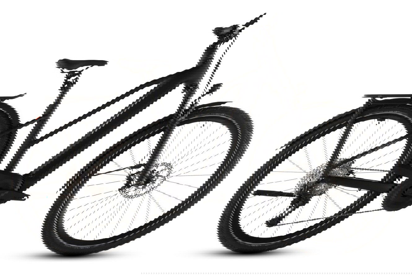 CUBE Kathmandu Hybrid SLX 800 Trapez silverdust´n´chrome, 46 cm | (28")