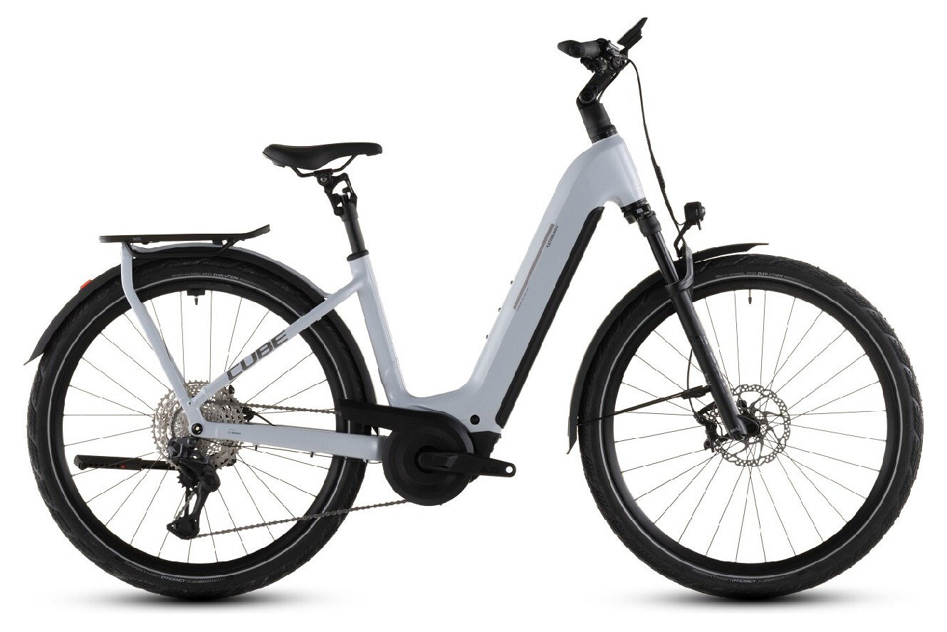 CUBE Kathmandu Hybrid SLX 800 Wave foggrey´n´grey, 54 cm | (28")