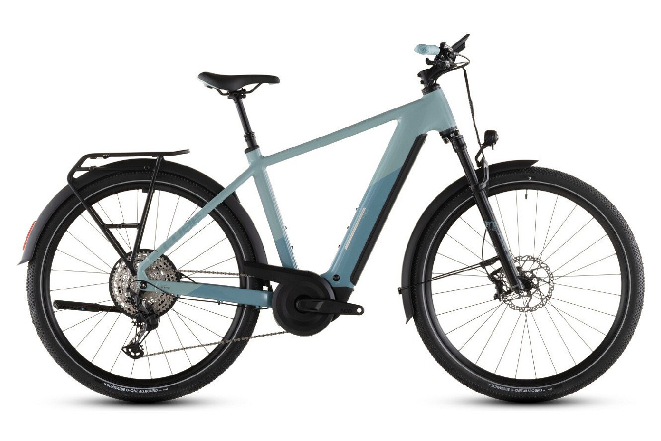 CUBE Nuride Hybrid SLX 800 Diamant skylight´n´arubablue, 50 cm | (29")