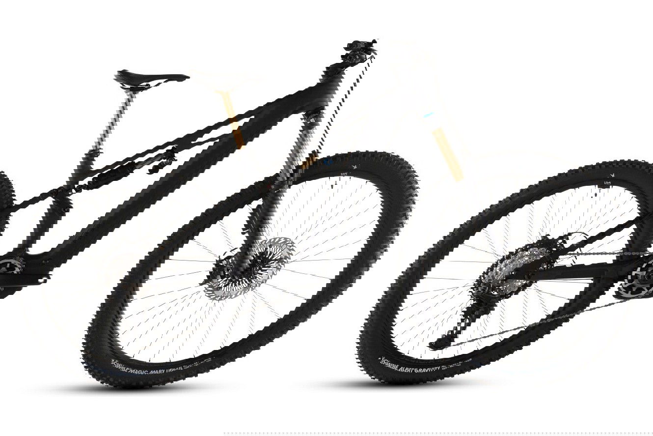 CUBE Stereo Hybrid ONE77 HPC AT 800 Diamant carbon´n´gold, L | (29")