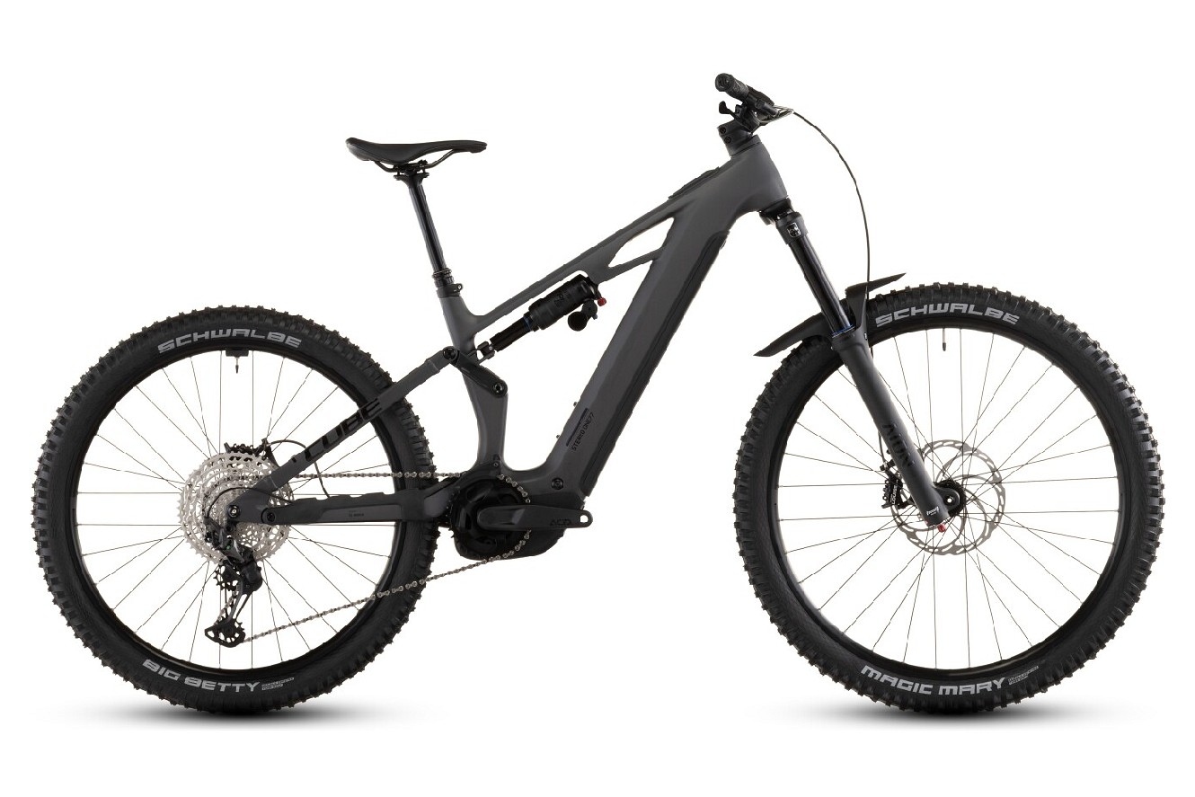 CUBE Stereo Hybrid ONE77 HPC Race 800 Diamant irongrey´n´black, M | (29/27,5")