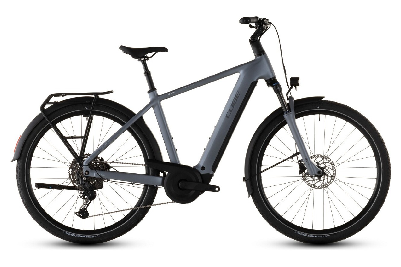CUBE Touring Hybrid Pro 800 Diamant pearlgrey´n´grey, 58 cm | (28")
