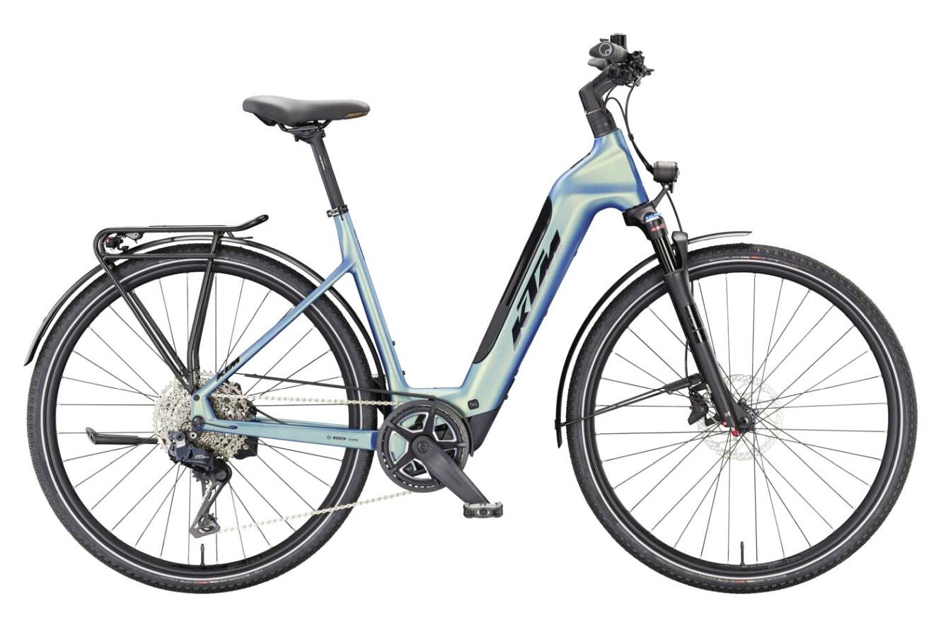 KTM MACINA SPORT SX ELITE Di2 Wave velvet petrol matt, 46 cm | (27,5")