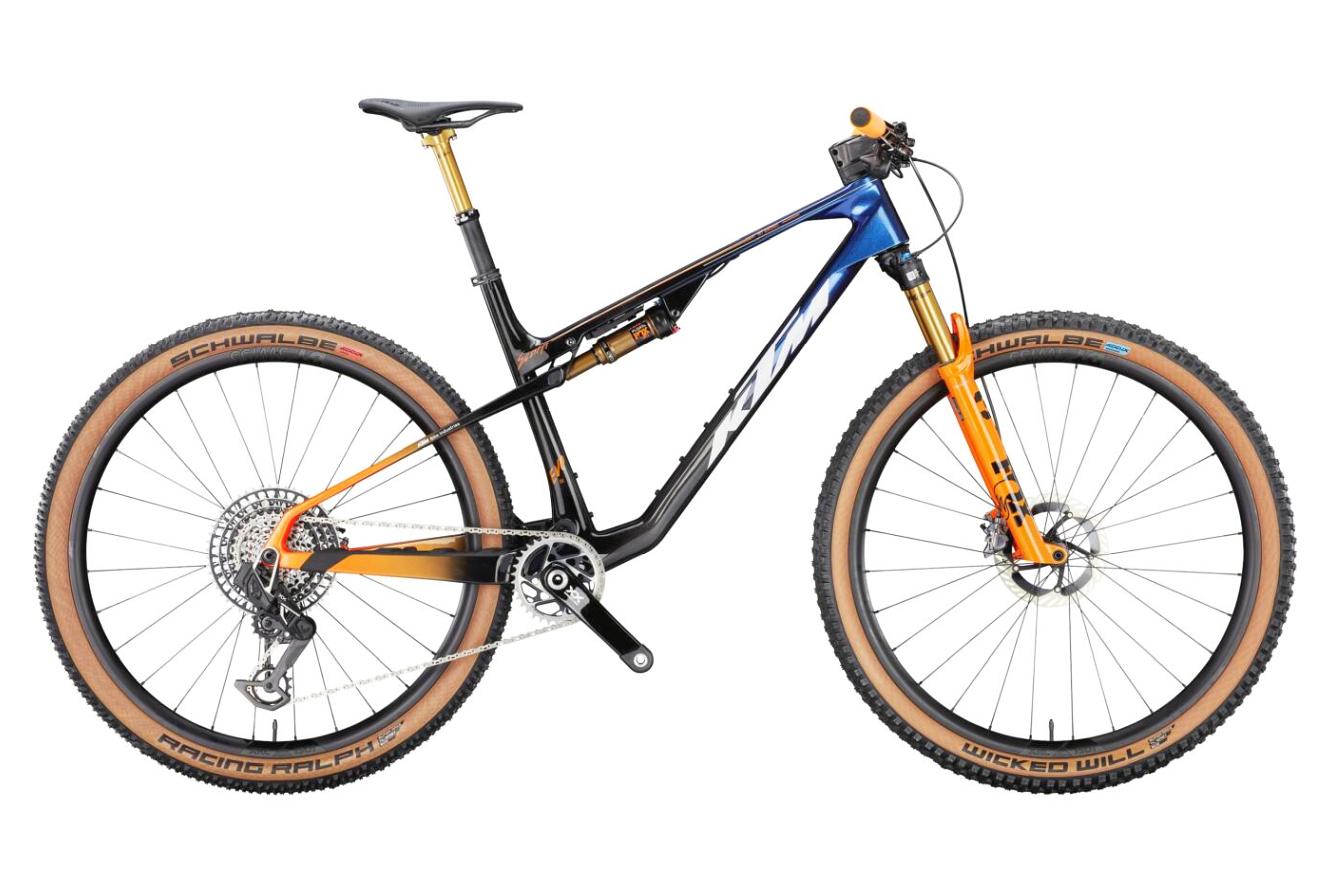 KTM SCARP MT EXONIC Diamant carbon+blue+orange, 48 cm | L | (28")
