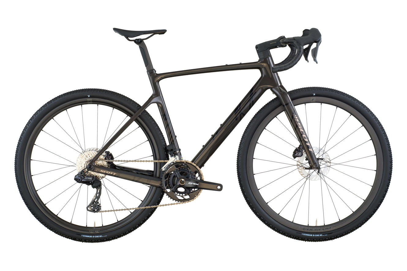 Scott Addict Gravel 15 Diamant carbon black, L | (28")
