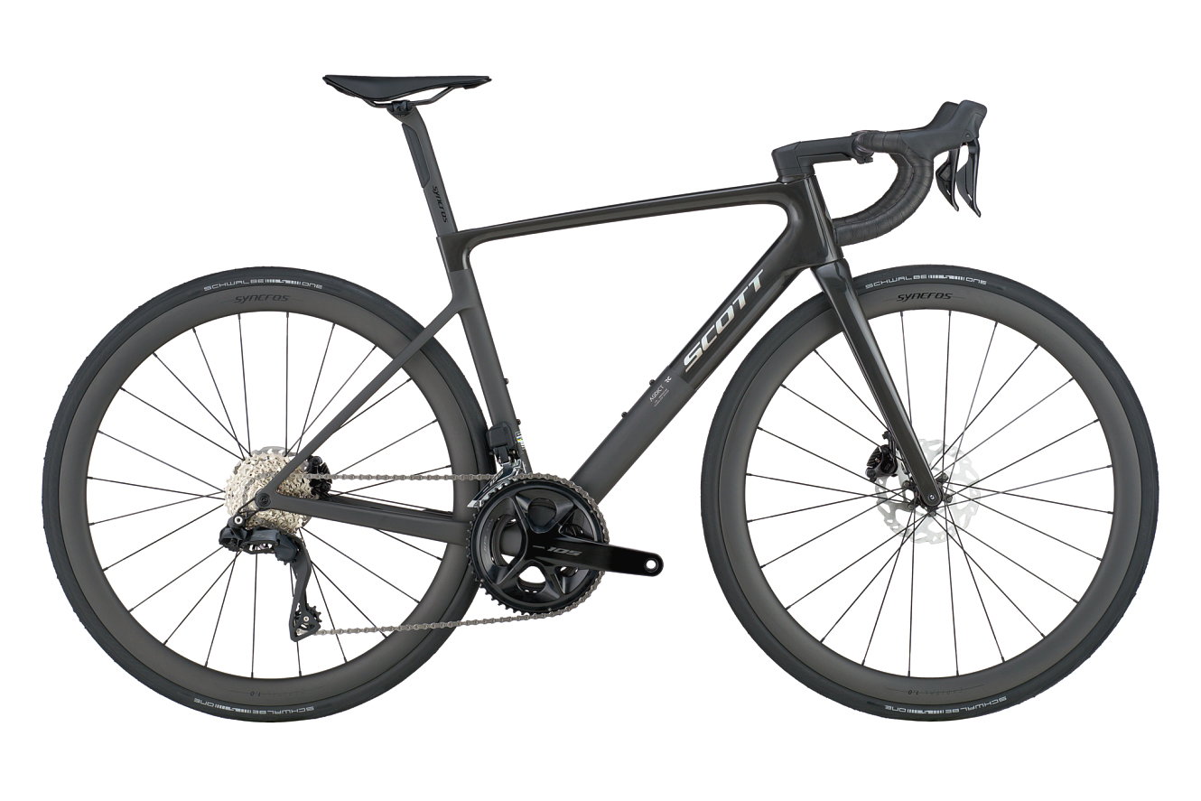 Scott Addict RC 30 Diamant carbon black, M | (28")