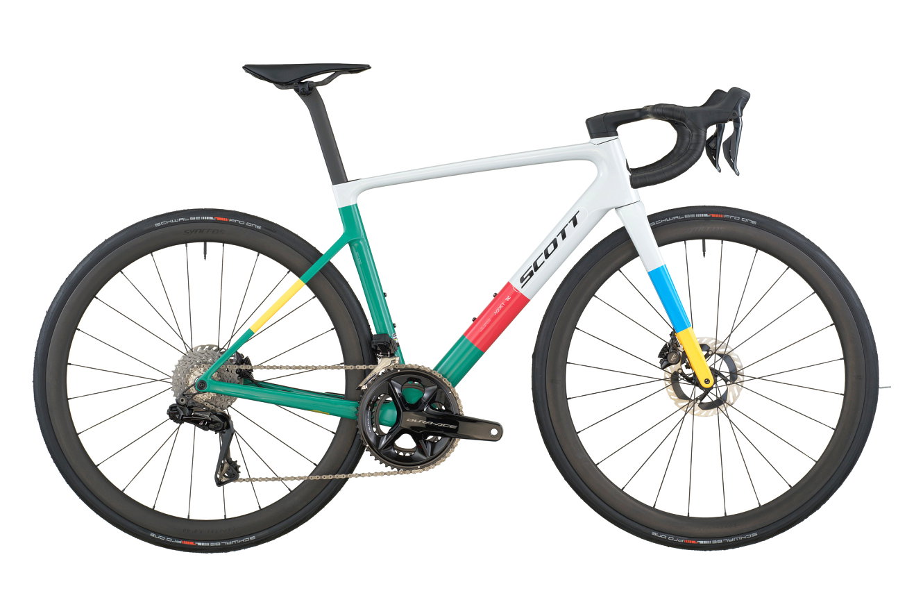 Scott Addict RC Pro Diamant beluga grey/seashore green, XS | (28")