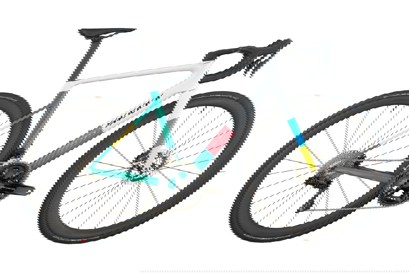 Scott Addict RC Pro Diamant beluga grey/seashore green, M | (28")