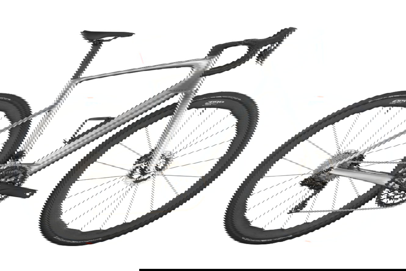 Scott Fastlane Premium Diamant chrome silver, M | (28")