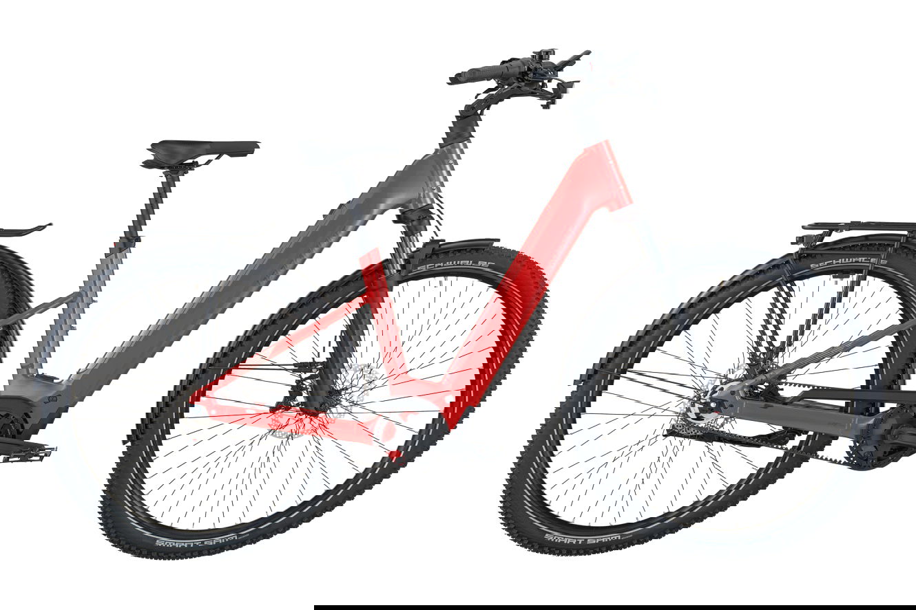 Bergamont E-Horizon SUV 20 Belt Wave Wave metallic red, M | (28")