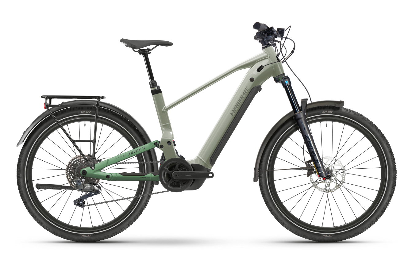Haibike ADVENTR 4 High grey/bamboo green matt/glänzend, 47 cm | L | (27,5")