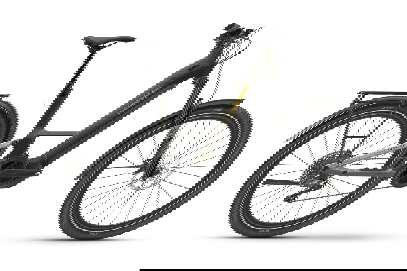 Haibike ADVENTR 6 Low sparkling black/platinum chrome glänzend, 43 cm | S | (27,5")