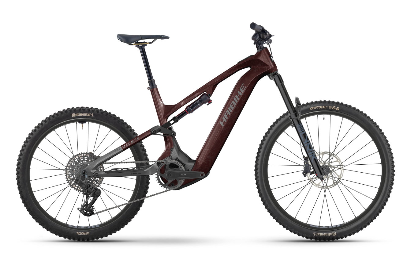 Haibike ALLMTN CF 9 High black/platinum glänzend, 49 cm | XL | (29/27,5")