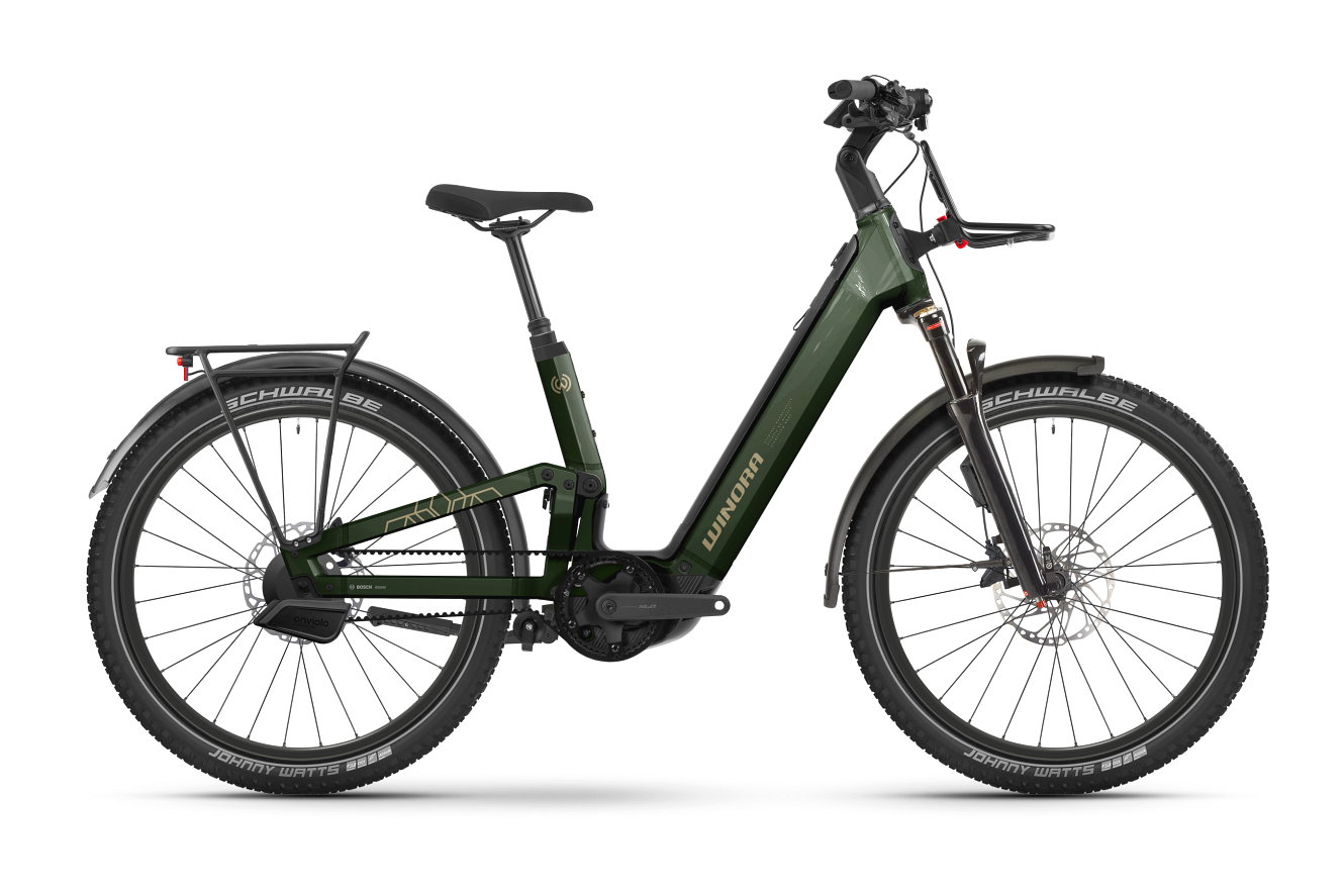 Winora Sinus FS ENV Low forest mist/morning mist glänzend, 44 cm | (27,5")