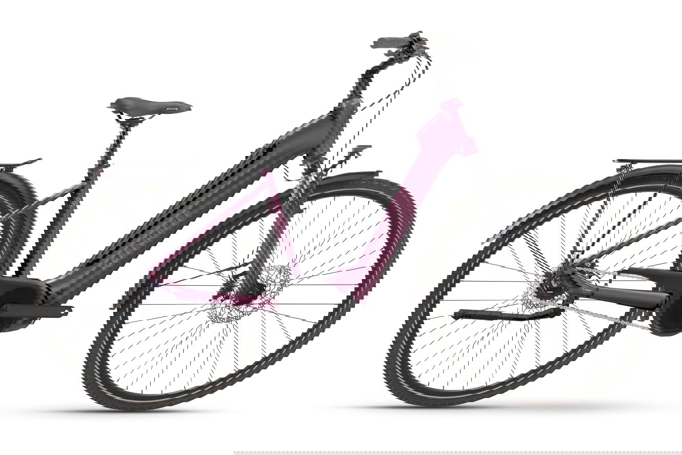 Winora TRIA N5 Low muted fig glänzend, 46 cm | (28")