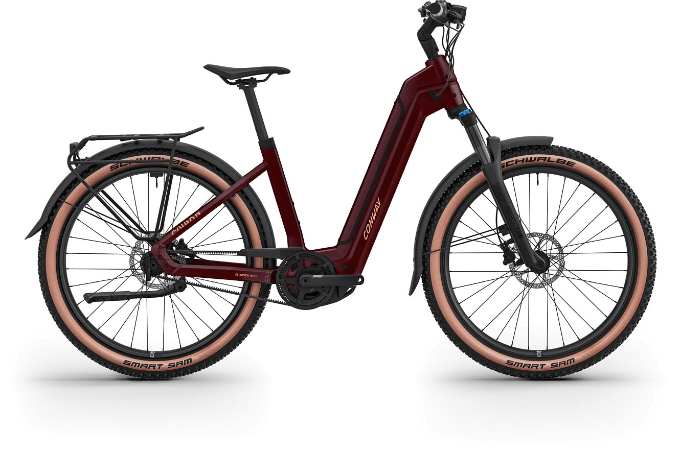 Conway Cairon C 1.0 B RBN 600 Wave burgundy matt, 49 cm | (27,5")