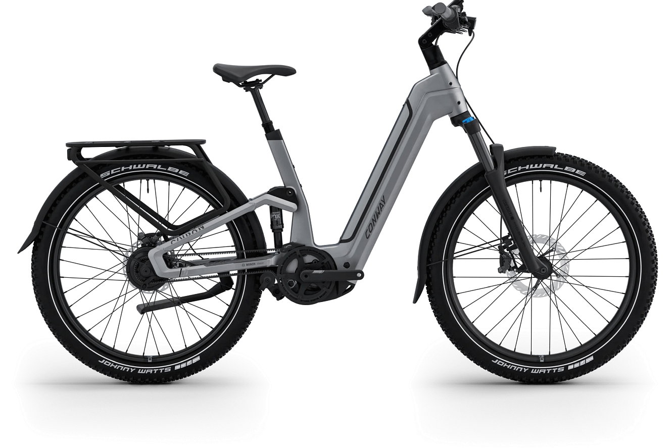 Conway Cairon SUV FS 8.0 B Wave metallic grey matt, 46 cm | (27,5")
